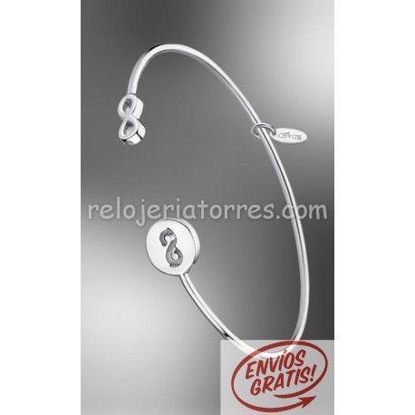 PULSERA LOTUS SILVER INFINITO LP1567-2-1