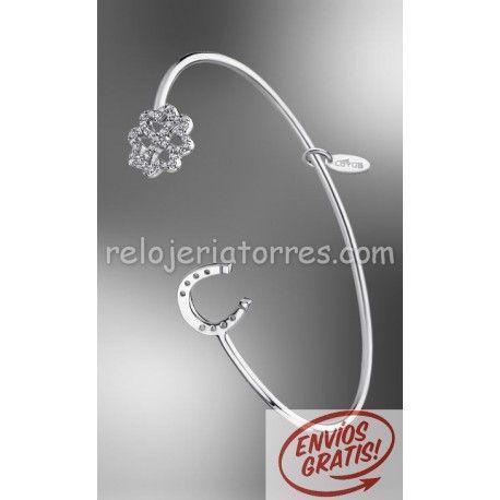 PULSERA LOTUS SILVER HERRADURA LP1580/2/1