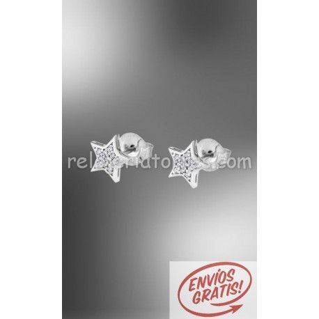 PENDIENTES LOTUS SILVER ESTRELLA LP1622/4/1