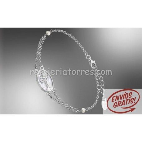 PULSERA LOTUS SILVER ARBOL DE LA VIDA LP1679/2/1