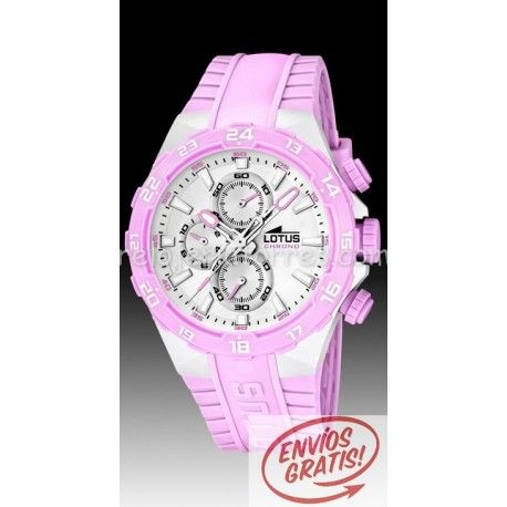 RELOJ LOTUS MUJER 15800/A CAUCHO