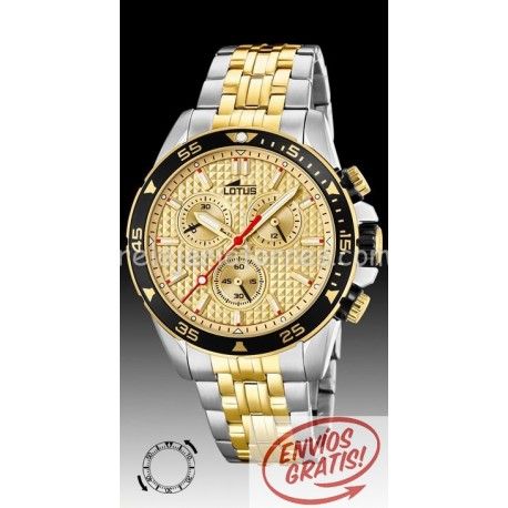 Reloj Lotus de hombre bicolor Chrono 18651/1