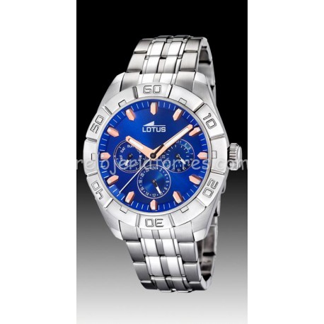 Reloj Lotus de hombre 15814/B acero multifunción