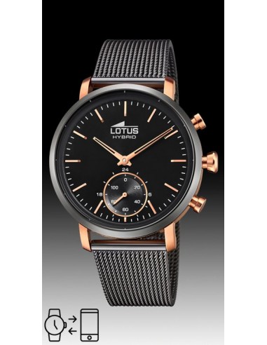 Reloj Lotus Hybrid 18805/2 malla negra