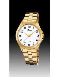Reloj Lotus dorado mujer