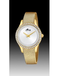 Reloj Lotus de mujer dorado...