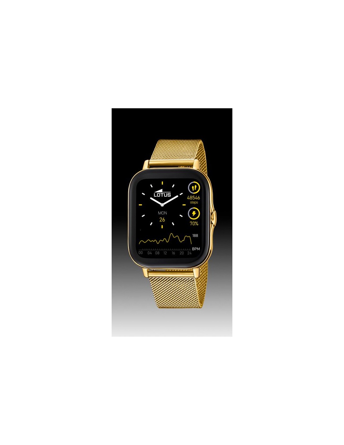 Reloj SmartWatch Lotus Smartime dorado